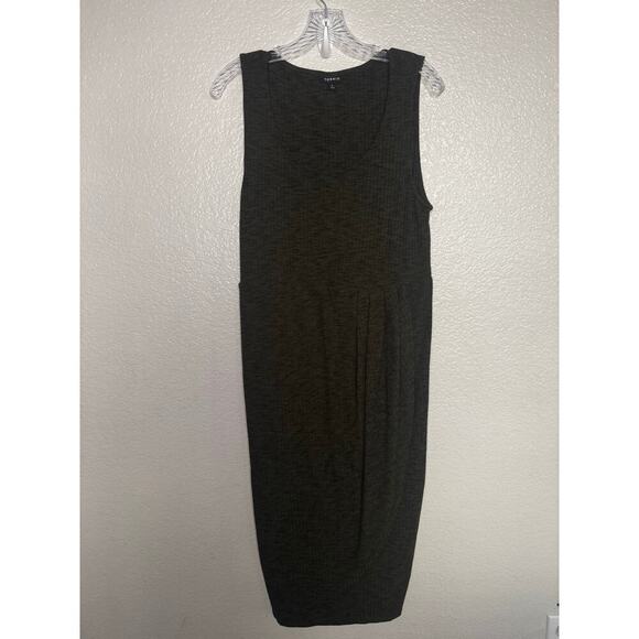 Torrid Women's Ruched Stretch Green Dress Size 1X - Picture 6 of 6